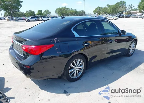 2015 Infiniti Q50 Premium/Sport z USA, uszkodzony, nr VIN JN1BV7AP5FM337797